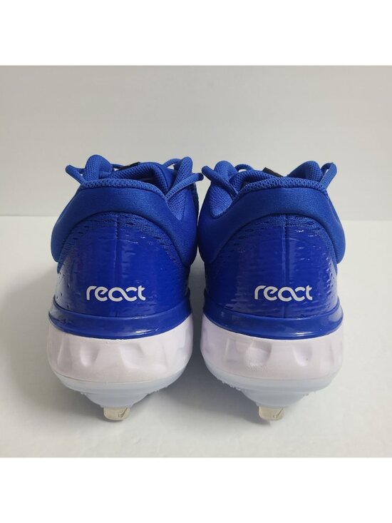NEW Nike Alpha Huarache Elite 4 Metal Baseball Cleats FN7222-400 Size 13 Blue main image 2
